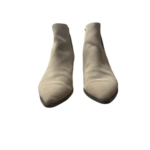 MARC FISHER Suede Western Yale Chelsea Boot in Camel Tan Size 8M - Picture 3 of 8